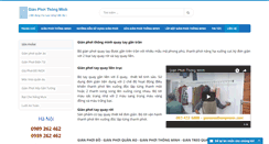 Desktop Screenshot of gianphoithongminh.com